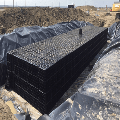 When presented the ACO Stormbrixx SD solution, the consultant have seen the advantages over previously used stormwater management tanks.
